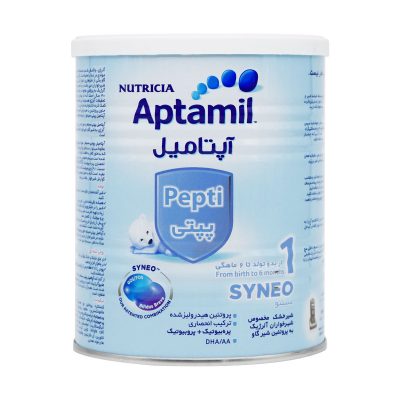 شیر خشک آپتامیل پپتی ۱ نوتریشیا | ۴۰۰ گرم | از بدو تولد تا ۶ ماهگی