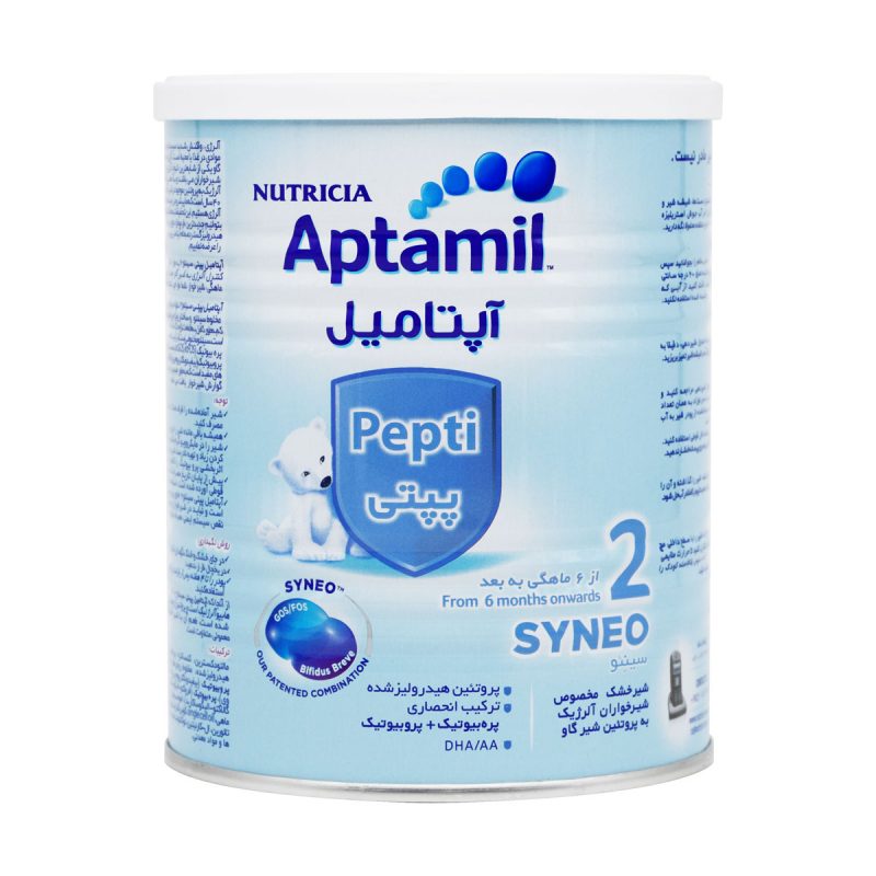 شیر خشک آپتامیل پپتی 2 نوتریشیا 400 گرم