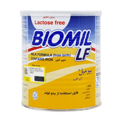 شیر خشک بیومیل ال اف فاسکا | ۴۰۰ گرم | مخصوص شیرخواران حساس به لاکتوز
