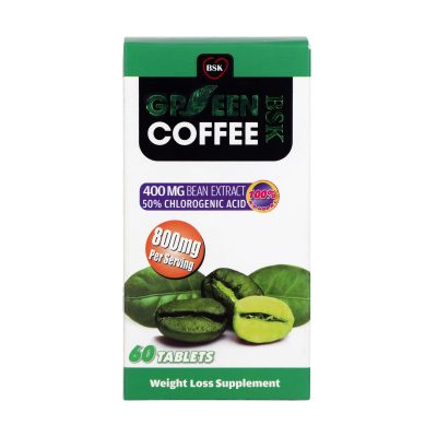 قرص قهوه سبز بی اس کی | ۶۰ عدد |کاهش وزن