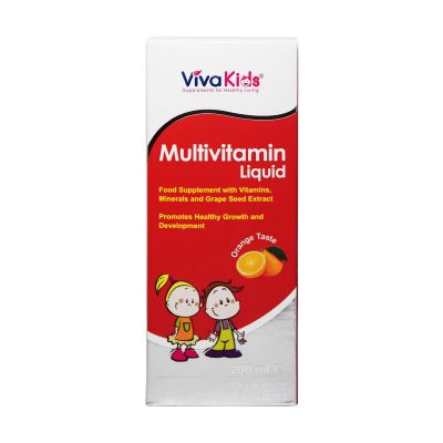 شربت مولتی ویتامین ویوا کیدز | ۲۰۰ میلی لیتر |سلامت عمومی کودکان
