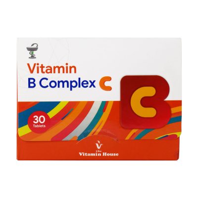 قرص ویتامین B کمپلکس C ویتامین هاوس | ۳۰ عدد | تقویت سیستم ایمنی