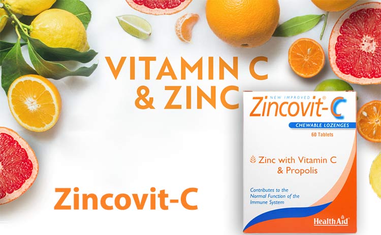 زینکوویت با ویتامین C هلث اید
