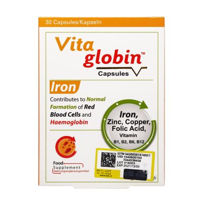 کپسول ویتاگلوبین ویتان | ۳۰ عدد |درمان کم خونی