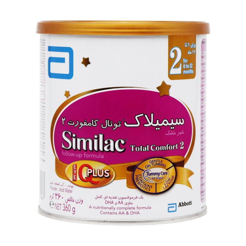 شیر خشک سیمیلاک توتال کامفورت 2 ابوت 360 گرم