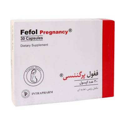 کپسول ففول پرگننسی اینترافارم |۳۰ عدد|مناسب برای مادران باردار