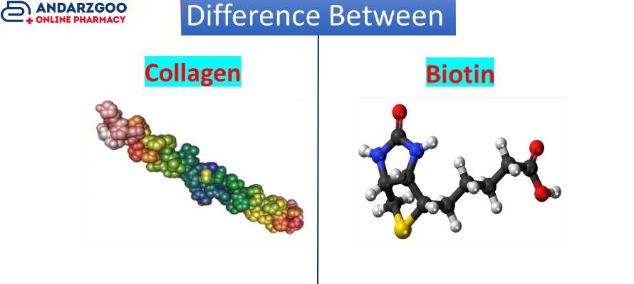 تفاوت کلاژن و بیوتین