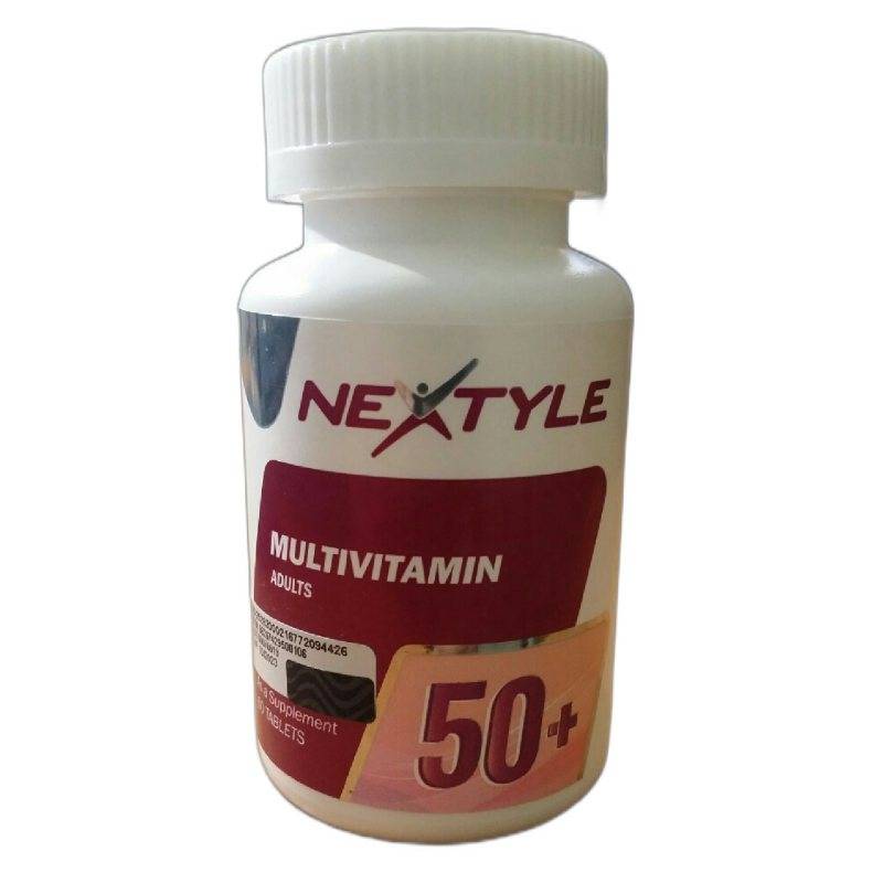 قرص مولتی ویتامین پلاس 50 نکستایل 60 عددی