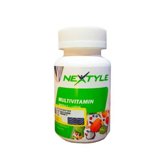 قرص مولتی ویتامین پلاس لوتئین نکستایل |۶۰ عدد| تقویت سیستم ایمنی بدن