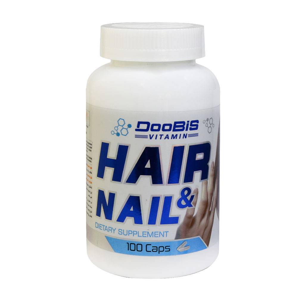 کپسول هیر اند نیل دوبیس |۱۰۰ عدد|حفظ سلامت پوست، ناخن و مو