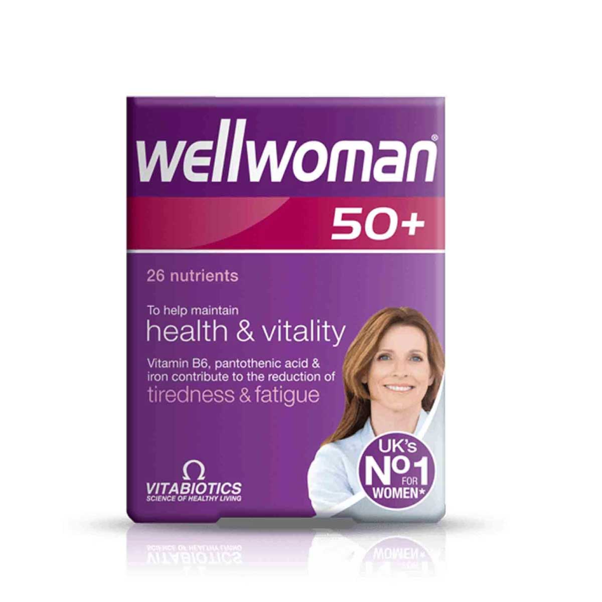 کپسول ول وومن ۵۰ سال به بالا ویتابیوتیکس مخصوص خانم ها |۳۰ عدد|کاهش عوارض یائسگی