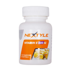 سافت ژل ویتامین ای ۴۰۰ واحد نکستایل |۶۰ عدد|پیشگیری از سرطان