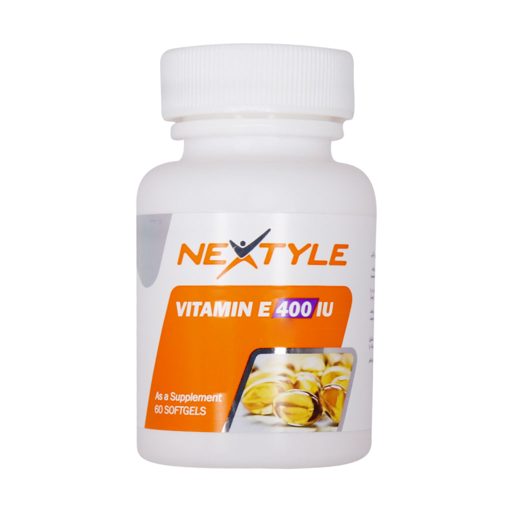 سافت ژل ویتامین ای ۴۰۰ واحد نکستایل |۶۰ عدد|پیشگیری از سرطان